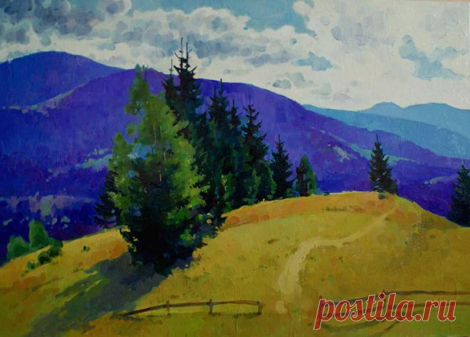 Анастасия Ярошевич, холст, масло, 2017 год
как много теплых и радостных впечатлений подарили эти места)