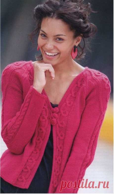 Вяжем жакет Ladies only