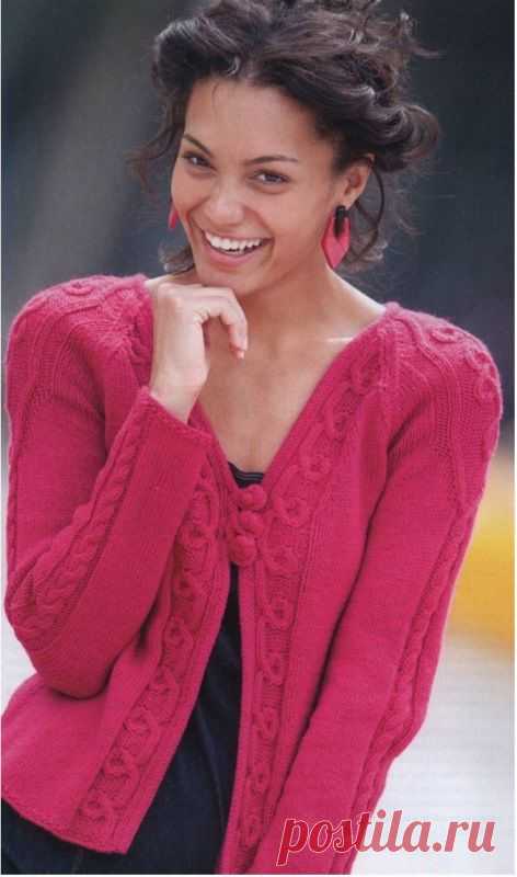 Вяжем жакет Ladies only