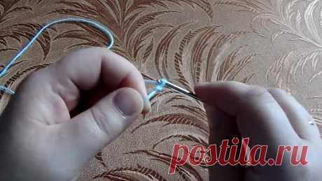 Шаль крючком (бактус) для начинающих