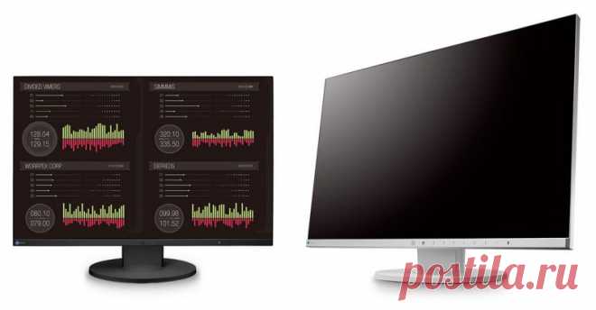 EIZO представила мониторы FlexScan EV2455 и FlexScan EV2450 с тонкими рамками / Новости hardware / 3DNews - Daily Digital Digest