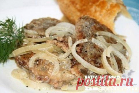 Печень в молоке по-царски - Простые рецепты Овкусе.ру