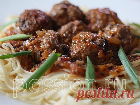 Паста с фрикадельками | passion.ru