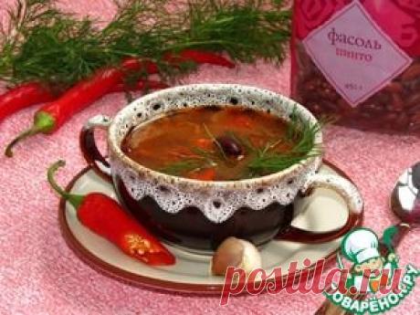 Постный суп Чили с фасолью - кулинарный рецепт
