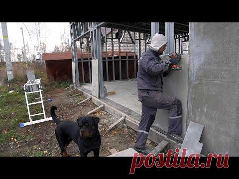Гараж мечты: стены, крыша, софиты, водосточка СТРОИМ ДЛЯ СЕБЯ
