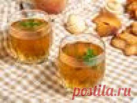 Персиковый чай – пошаговый рецепт приготовления с фото