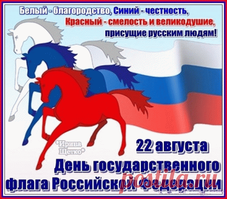 России, отмечающей День флага,
Сегодня шлём мы этот поздравок!
Пусть бесконечно долгой будет сага,
Пусть необычно ярким будет слог!