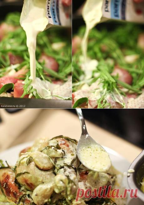 Сливочная курица с тархуном