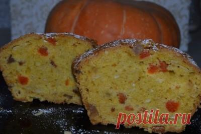Кекс тыквенный (постный) : Выпечка сладкая