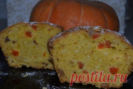 Кекс тыквенный (постный) : Выпечка сладкая