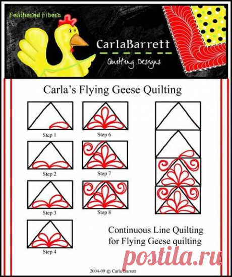 Carla Barrett, Feathered Fibers Cartoon & Blog - Quilting Gallery