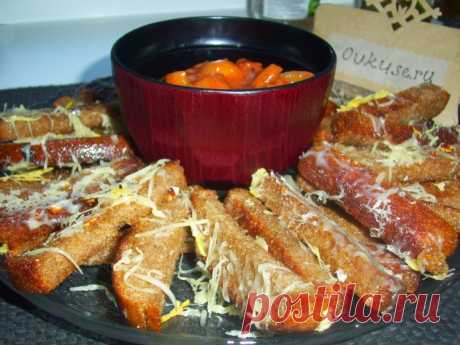 Гренки с чесноком и сыром - Простые рецепты Овкусе.ру