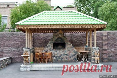 Беседка для мангала