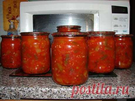 ЛОБИО ИЗ СТРУЧКОВОЙ ФАСОЛИ СО СЛАДКИМ ПЕРЦЕМ..
