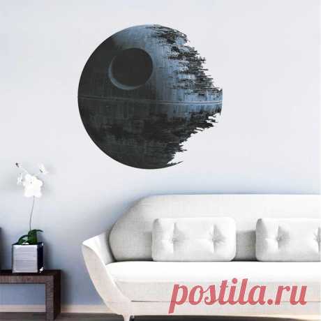 sticker background Picture - More Detailed Picture about ultimately weapon Death Star wall stickers movie fans home decor zooyoo1441 kids wall decal mural art cartoon adesivo de parede Picture in Wall Stickers from Nanjing Color Home Decor Ltd | Aliexpress.com | Alibaba Group