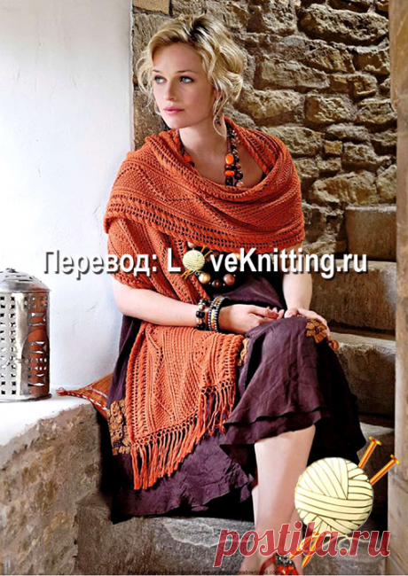 Палантин Samarra | Loveknitting.ru