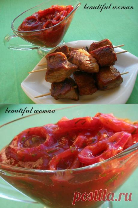Шашлычный соус и кое-что ещe - кулинарный рецепт
