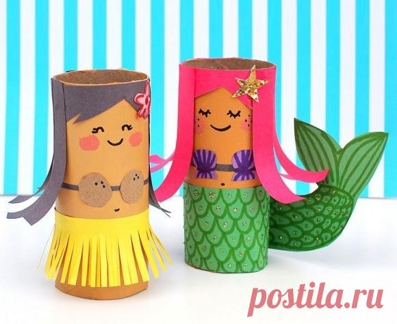 Поделки своими руками из втулок от туалетной бумаги