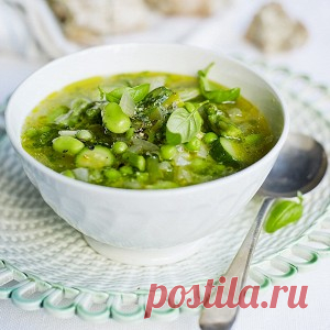 Весенний минестроне от Джейми Оливера рецепт – супы