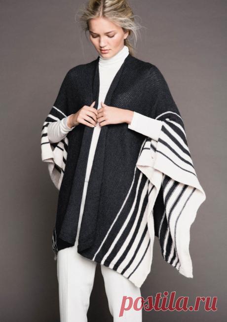 STRIPECAPE - Sandnes Garn