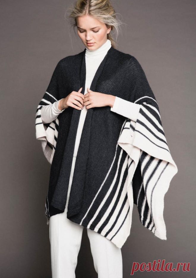 STRIPECAPE - Sandnes Garn