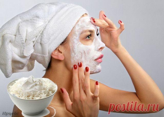 Рисовая чудо-маска для лица.