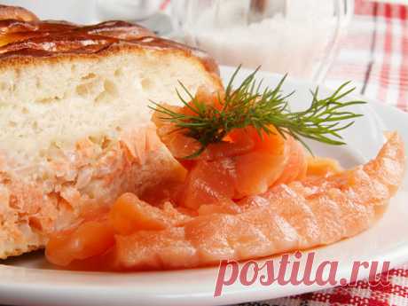 Пироги с семгой (несколько рецептов)
