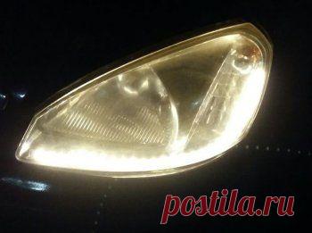 Вставляем светодиодную ленту в фару вашего авто — Своими руками