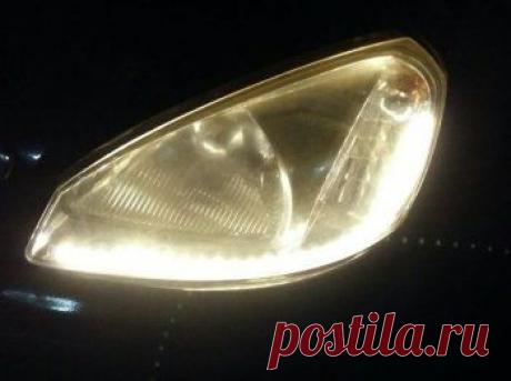 Вставляем светодиодную ленту в фару вашего авто — Своими руками