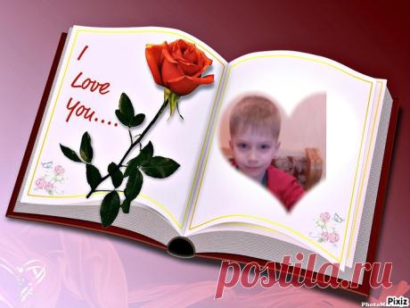 Фотомонтаж результата : Pour t'écrire je t'aime !! - Pixiz