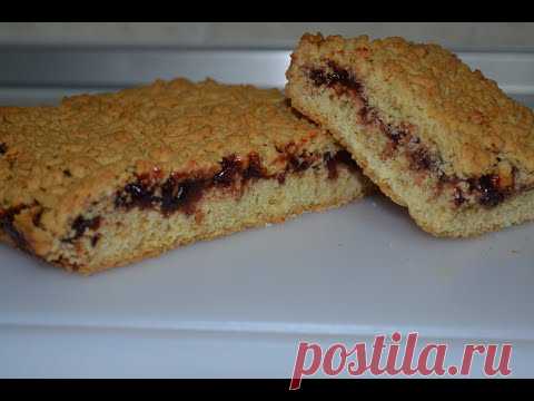 Невероятно вкусный тертый пирог с вареньем. Самый лучший рецепт