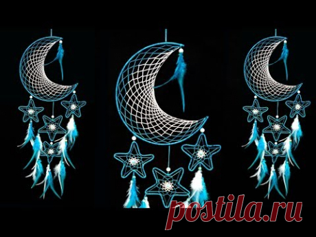 How to make MOON and STAR wall hanging || Room Decor Ideas