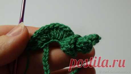 Легкий способ связать спираль крючком