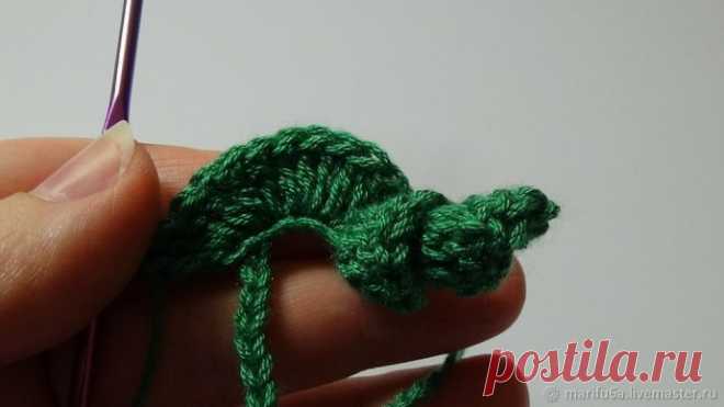 Легкий способ связать спираль крючком