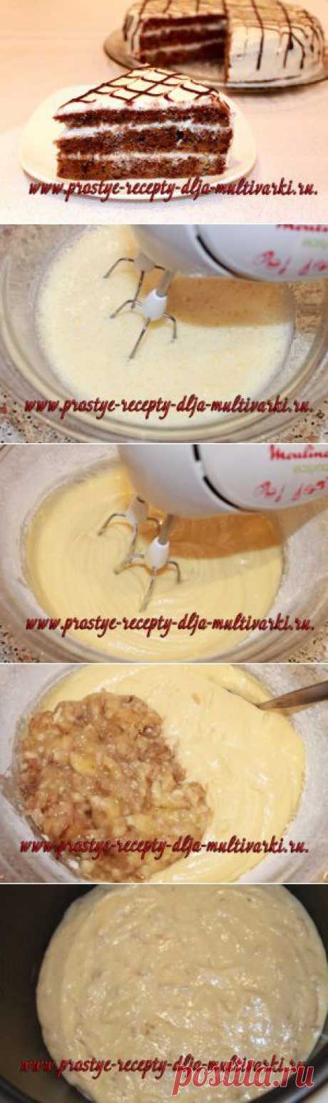 Банановый торт в мультиварке