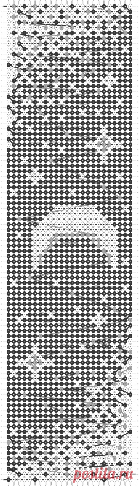 Alpha pattern #76856 | BraceletBook