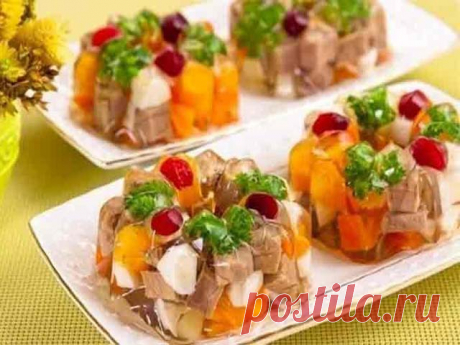 Заливное из курицы с желатином - 9 рецептов с фото пошагово