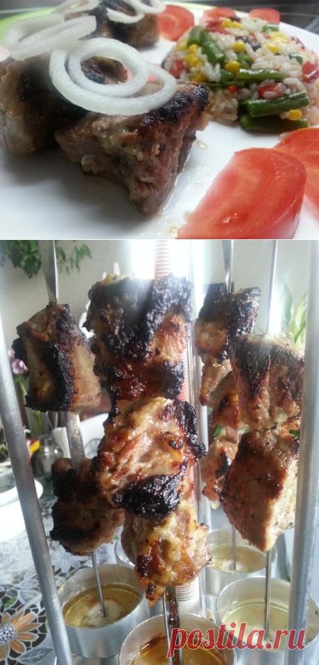 Вкусный, сочный шашлык в маринаде из киви