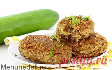 Рецепт гречневых котлет | Меню недели