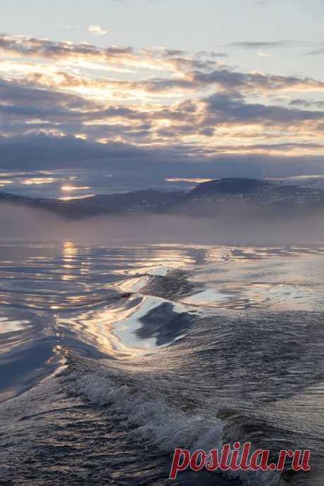 смешение неба и воды