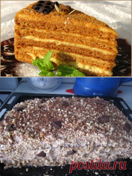 Лучшее тесто для "Медовика": рецепт для ленивых | Четыре вкуса
Светлана Лавриненко 16 Медовик моей свекрови.
 Готовится за полчаса. 4 яйца взбить с полстак.сахара. Отдельно растопить 4 ст л меда + 4 ст л слив масла, вылить в яичную смесь+ разрыхлитель(или  полч. л. погаш. соды ),+ 8 ст л муки , выпечь , смазать обильно со всех сторон сметаной еще горячим,молотыми грецк орехами и тертым шоколадом. Пропитать хотя бы часок.