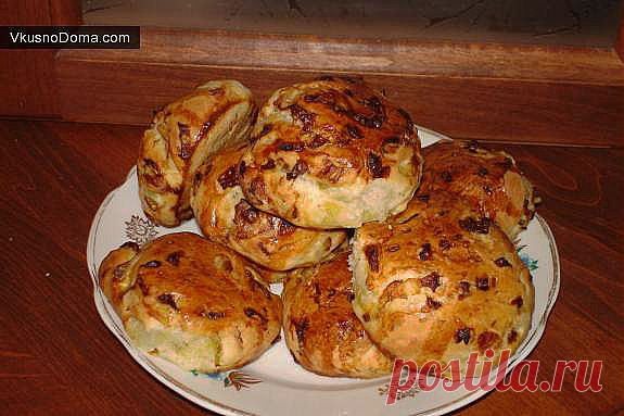 Булочки с молодой капустой / Домашние рецепты. Готовим дома вкусно!