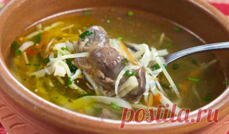 Зама из потрохов птицы - Супы, борщи, чорбы, замы