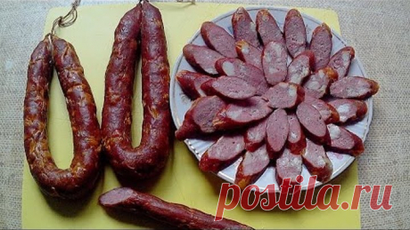 Домашняя колбаса Рецепт приготовления