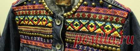 Обновляем джинсовую одежду — Рукоделие