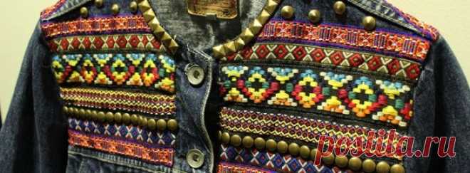 Обновляем джинсовую одежду — Рукоделие