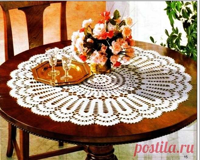 Вязание крючком брюггское кружево салфетки. Брюггское кружево крючком схемы | Домоводство для всей семьи.