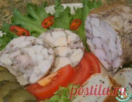 Домашняя ветчина – кулинарный рецепт