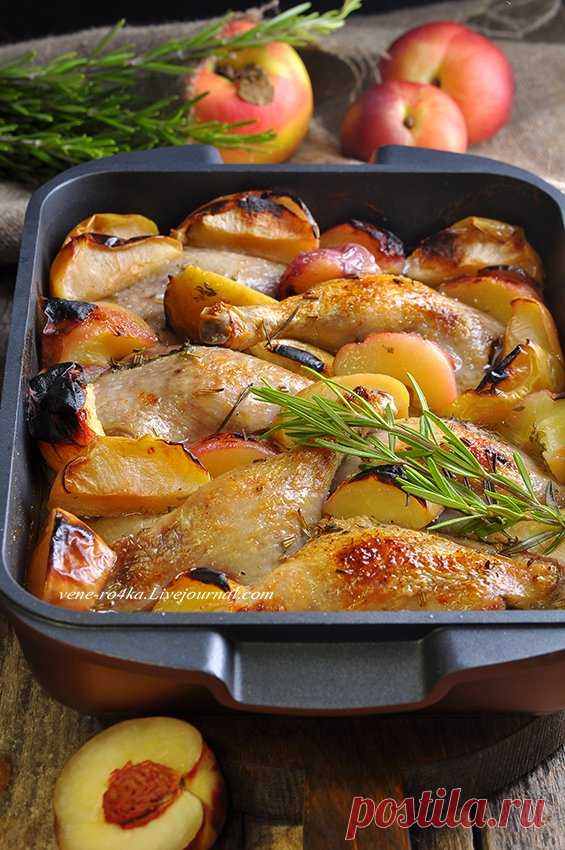 Утиные ножки, запеченные с нектаринами и яблоками. - Вкусная пауза — LiveJournal