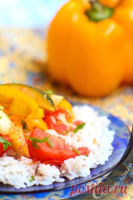 Рецепт риса с овощами